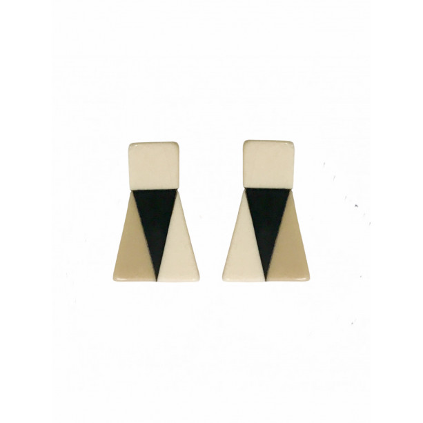 Pyramid Earrings PIRP1