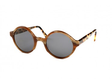 Round Sunglasses Tortoiseshell G-238Ma